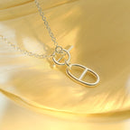 ¡®Star¡¯HM CHAINE D'ANCRE PENDANT NECKLACE STERLING SILVER