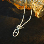 ¡®Star¡¯HM CHAINE D'ANCRE PENDANT NECKLACE STERLING SILVER