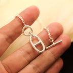 ¡®Star¡¯HM CHAINE D'ANCRE PENDANT NECKLACE STERLING SILVER