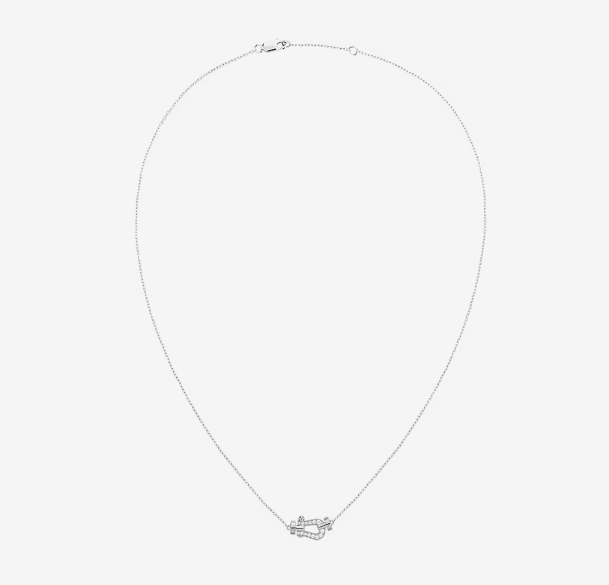 ¡®Star¡¯FORCE 10 DIAMOND SILVER NECKLACE MINI MODEL
