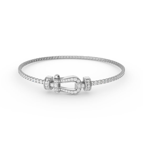 ¡®Star¡¯FORCE  HORSESHOE  DIAMOND TENNIS BRACELET