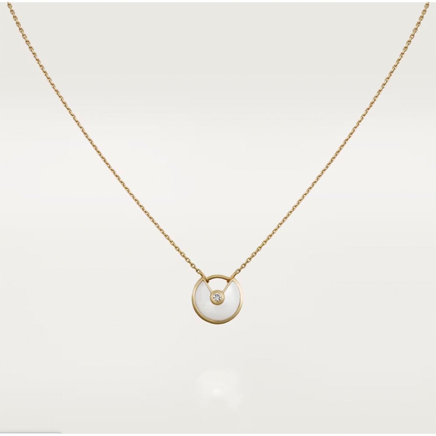 ¡®Star¡¯AMULETTE ROSE GOLD MOP NECKLACE
