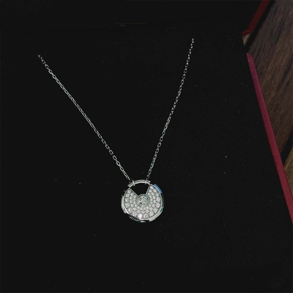 ¡®Star¡¯AMULETTE SILVER FULL DIAMOND NECKLACE