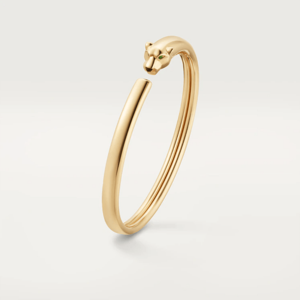 ¡®Star¡¯PANTHERE GOLD OPEN BRACELET