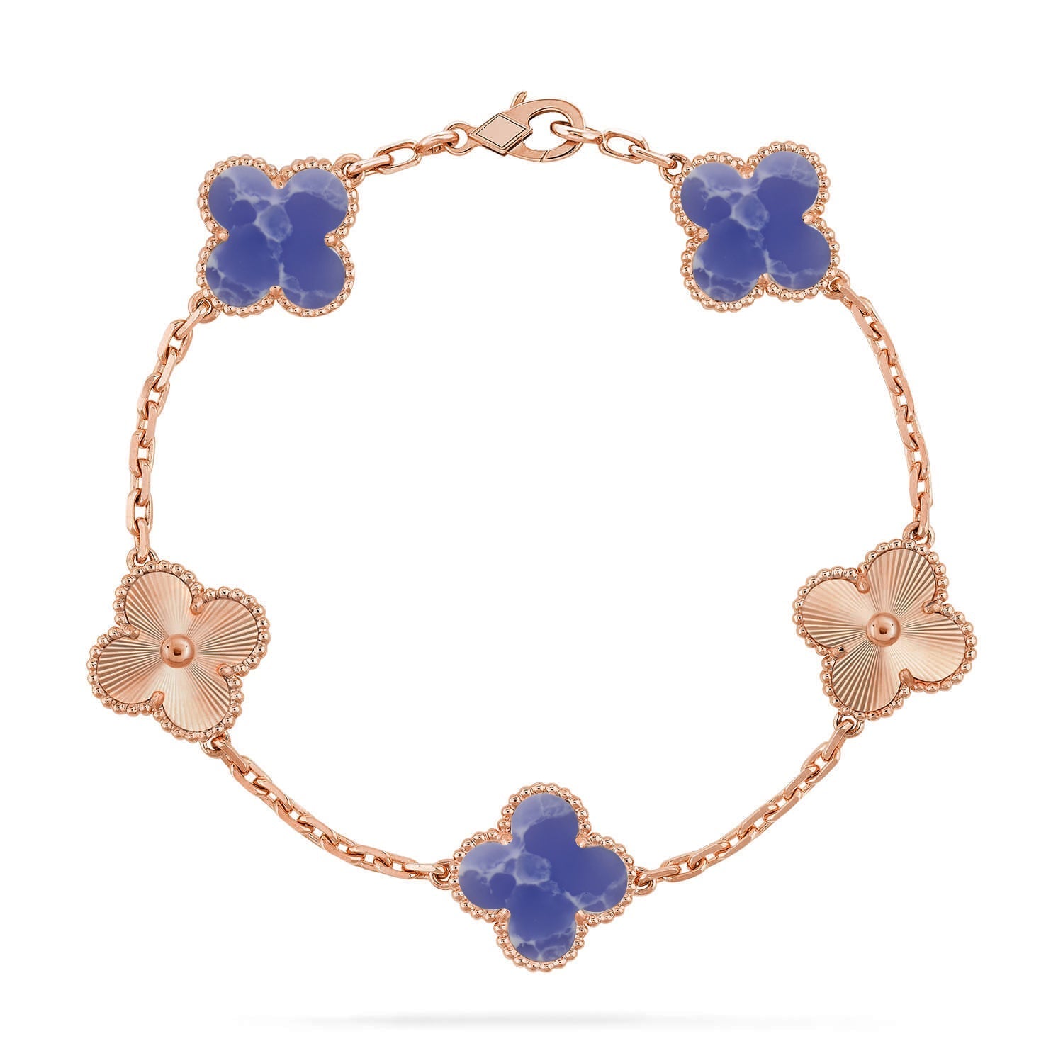 [Star]New CLOVER 5 MOTIF BLUE VEINS BRACELET COLLECTION