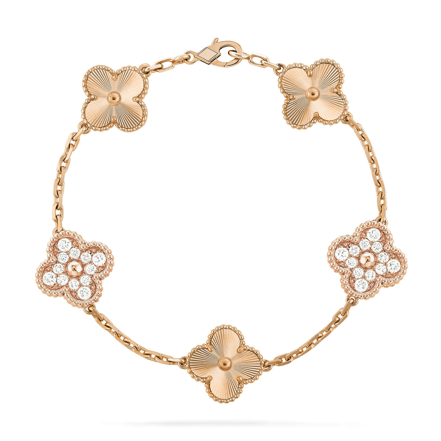 [Star]New  CLOVER 5 MOTIF LASER BRACELET COLLECTION