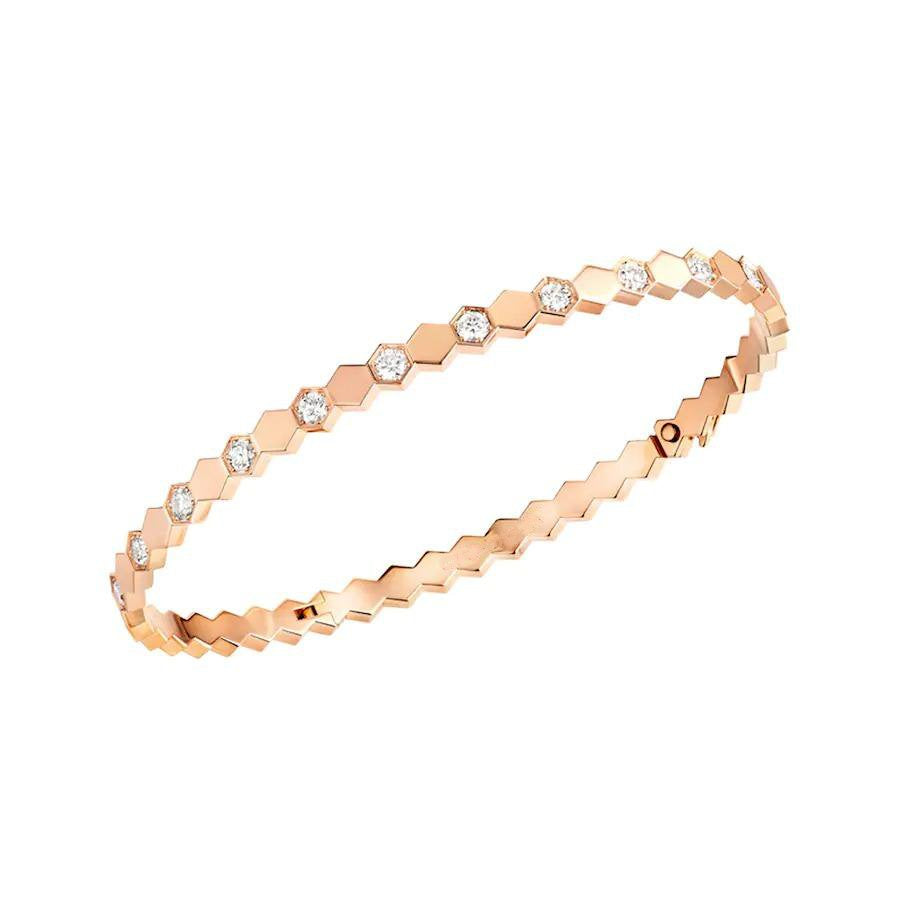 ¡®Star¡¯BEE LOVE PINK GOLD DIAMOND BRACELET