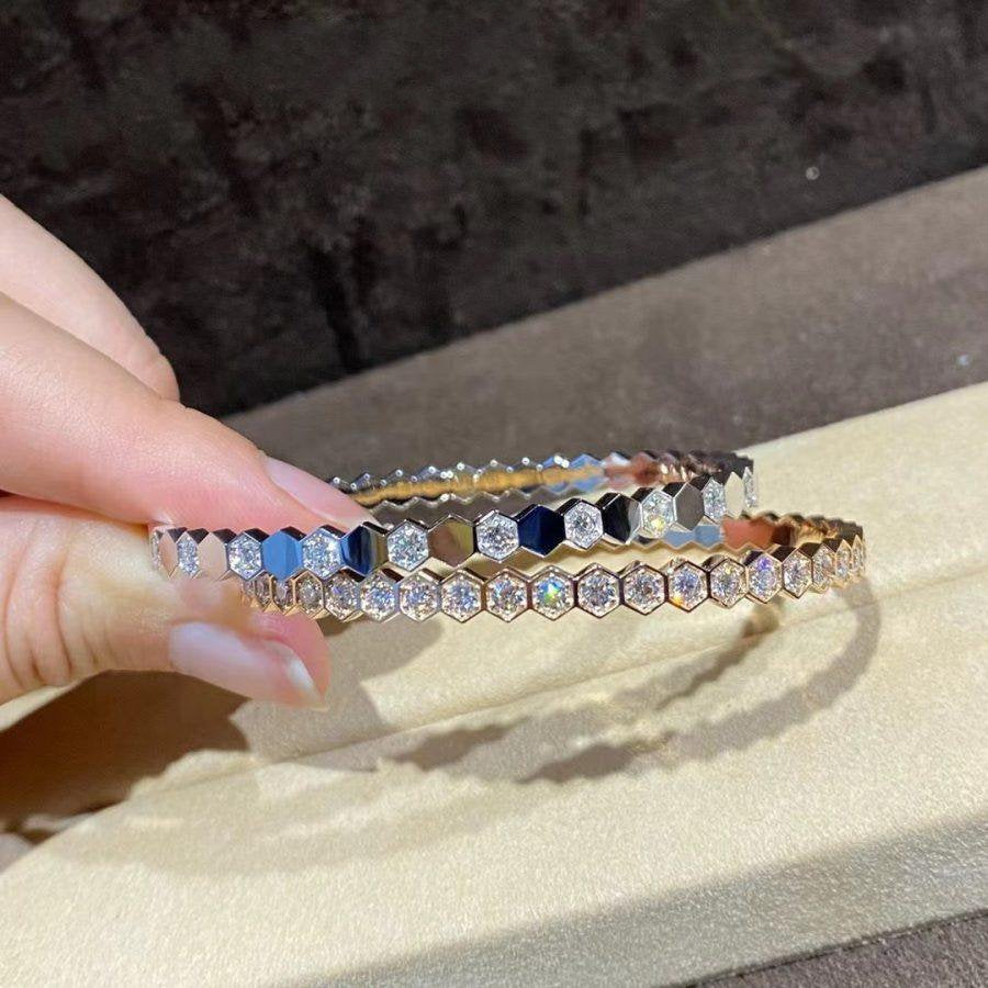 ¡®Star¡¯BEE LOVE GOLD BRACELET FULL DIAMOND