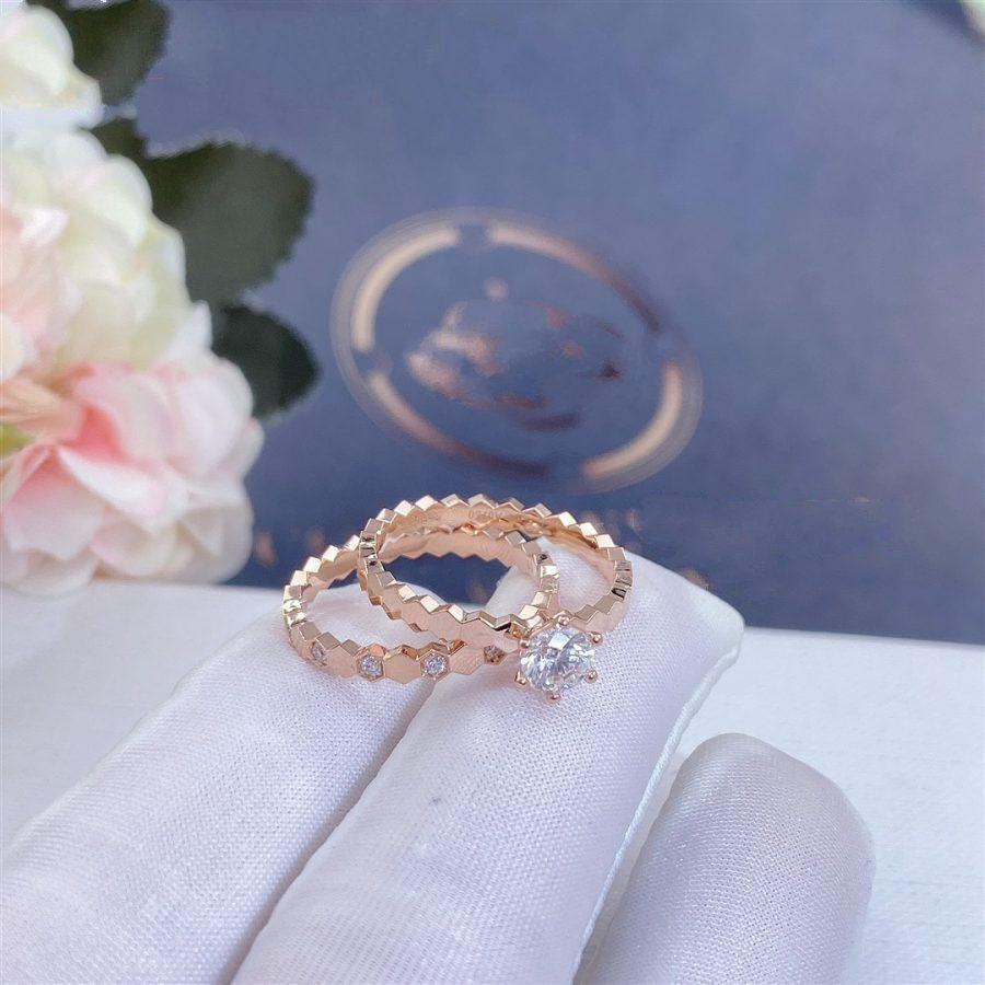 ¡®Star¡¯BEE LOVE RING PINK GOLD DIAMOND