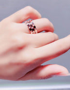 ¡®Star¡¯BEE LOVE RING PINK GOLD DIAMOND
