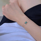 ¡®Star¡¯JEUX BRACELET MALACHITE PINK GOLD 1 DIAMOND