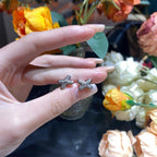 ¡®Star¡¯JEUX DE SILVER DIAMOND EARRINGS