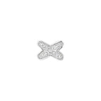 ¡®Star¡¯JEUX DE SILVER DIAMOND EARRINGS