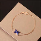 ¡®Star¡¯Hollow Design Four-Leaf Clover Flower Shape Ring