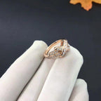 ¡®Star¡¯JEUX DE RING PINK GOLD DIAMOND