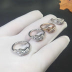 ¡®Star¡¯JEUX DE SILVER DIAMOND RING