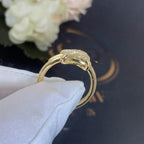 ¡®Star¡¯JEUX DE GOLD DIAMOND RING