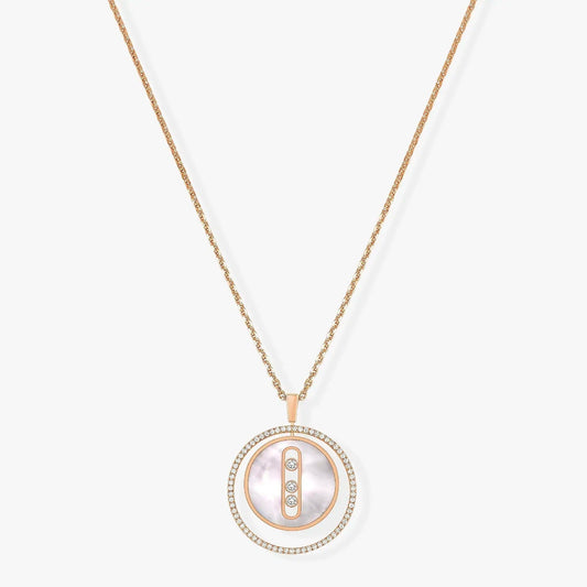 [moco jewelrys ]moco jewelrys MOVE MM NACRE BLANCHE DIAMOND NECKLACE