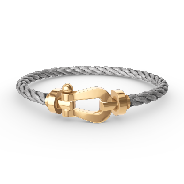 ¡®Star¡¯FORCE LARGE HORSESHOE NO DIAMOND BRACELET GOLD