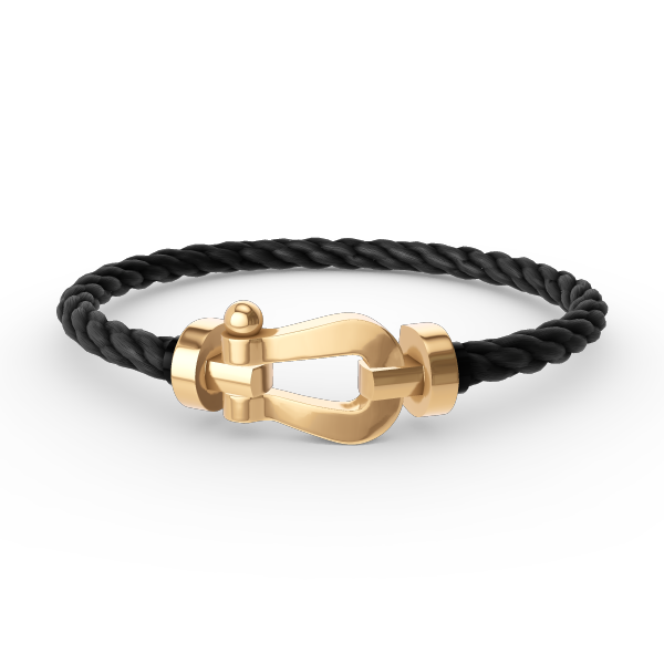 ¡®Star¡¯FORCE LARGE HORSESHOE NO DIAMOND BRACELET GOLD