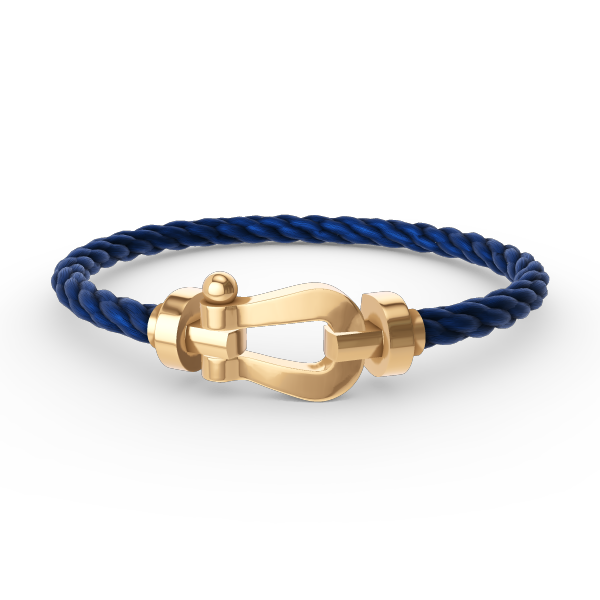 ¡®Star¡¯FORCE LARGE HORSESHOE NO DIAMOND BRACELET GOLD