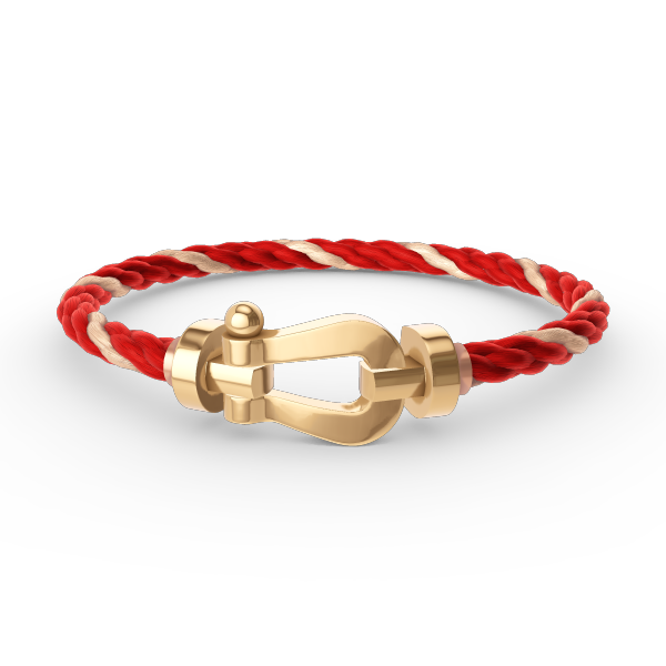¡®Star¡¯FORCE LARGE HORSESHOE NO DIAMOND BRACELET GOLD