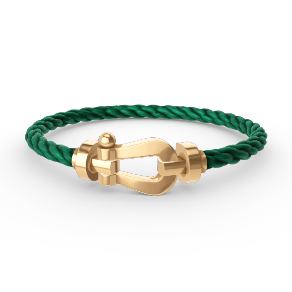 ¡®Star¡¯FORCE LARGE HORSESHOE NO DIAMOND BRACELET GOLD