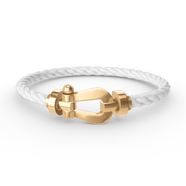 ¡®Star¡¯FORCE LARGE HORSESHOE NO DIAMOND BRACELET GOLD