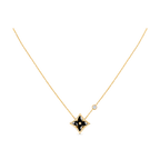 ¡®Star¡¯STAR BLACK MOP NECKLACE