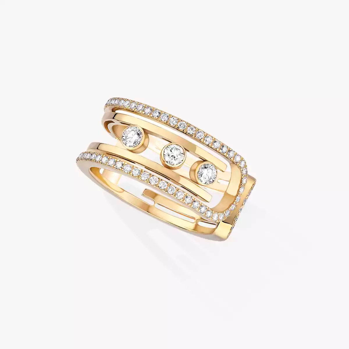 [moco jewelrys ]Move 10th Diamond Ring in Gold