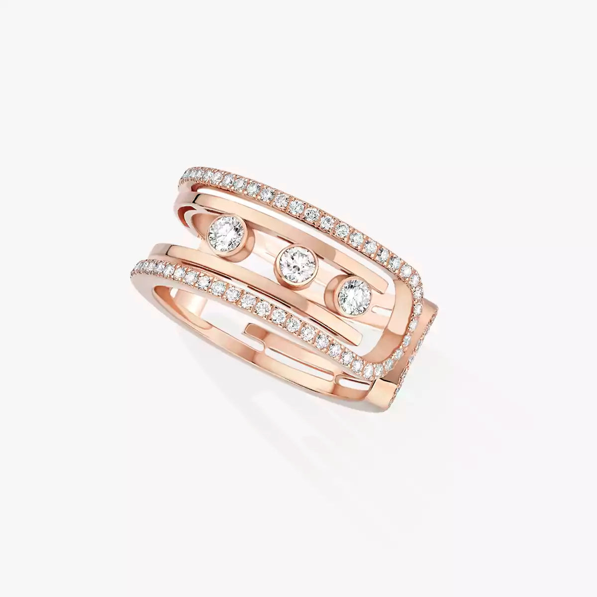 [moco jewelrys ]Move 10th Diamond Ring in Gold