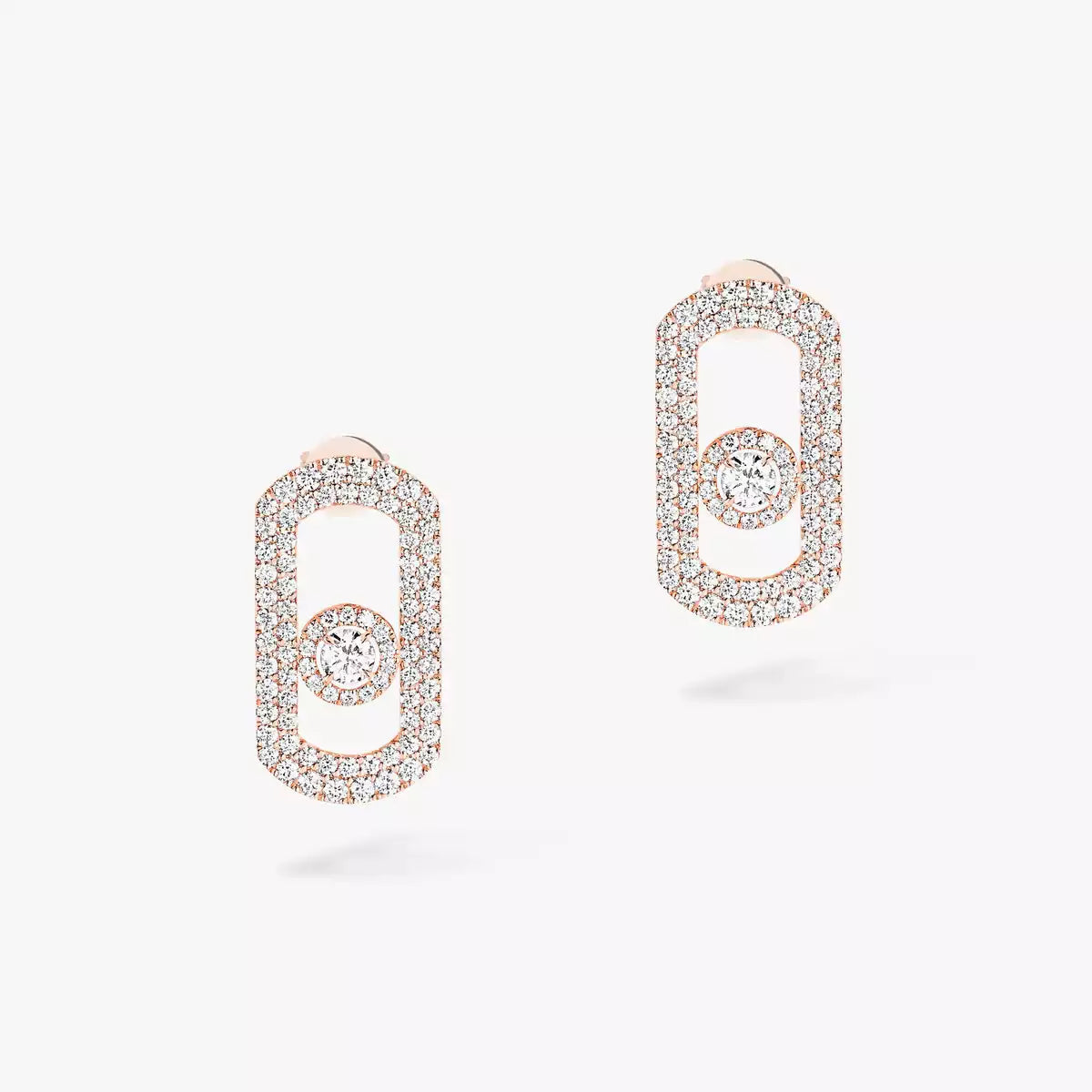 [moco jewelrys ]So Move Pave_-Set Diamond Earrings in Silver
