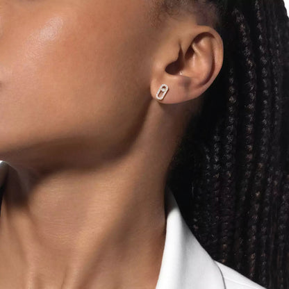 [moco jewelrys ]Move Uno Diamond Earrings