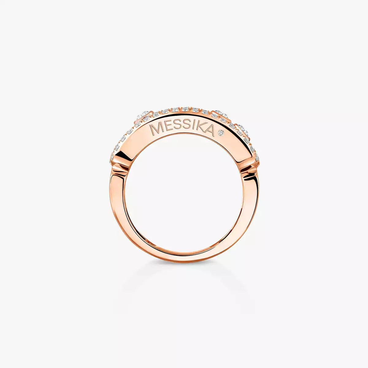[moco jewelrys ] Move Gold Diamond Pave_ Ring