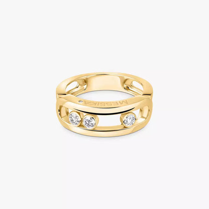 [moco jewelrys ] MoveGold Diamond Ring