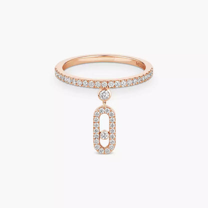 [moco jewelrys ]Move Uno Diamond Ring