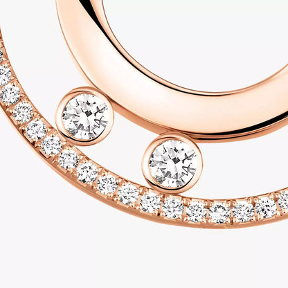 [moco jewelrys ]Move Romane Small Diamond Hoop Earrings
