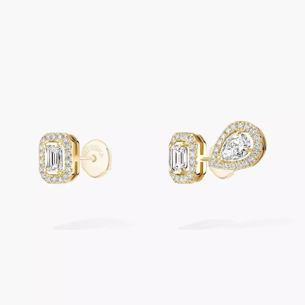 [moco jewelrys ]Diamond Earrings 0,10ct My Twin 1+2