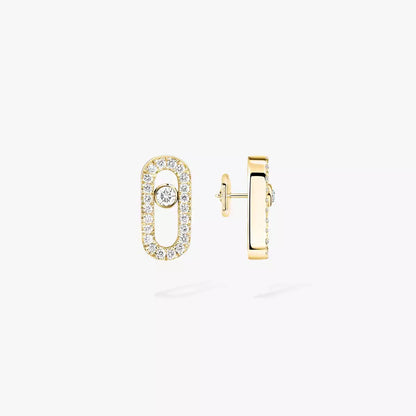 [moco jewelrys ]Move Uno Diamond Earrings