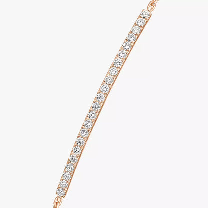 [moco jewelrys ]Diamond Thin Bangle 0.15ct My Twin Toi & Moi