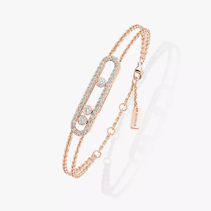 [moco jewelrys ] Move Classique pavé bracelet