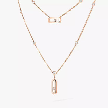 [moco jewelrys ] Move Uno Diamond Necklace
