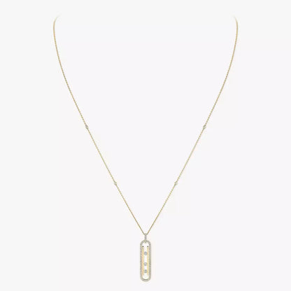 [moco jewelrys ]Diamond Necklace Move 10Th