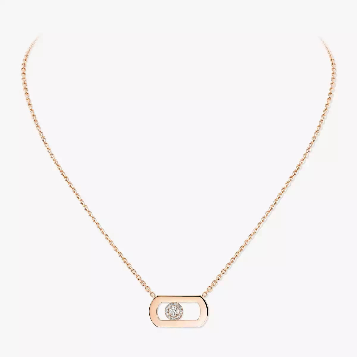 [moco jewelrys ]So Move Diamond Necklace in Gold