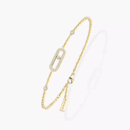 [moco jewelrys ]Move Uno Diamond Bracelet
