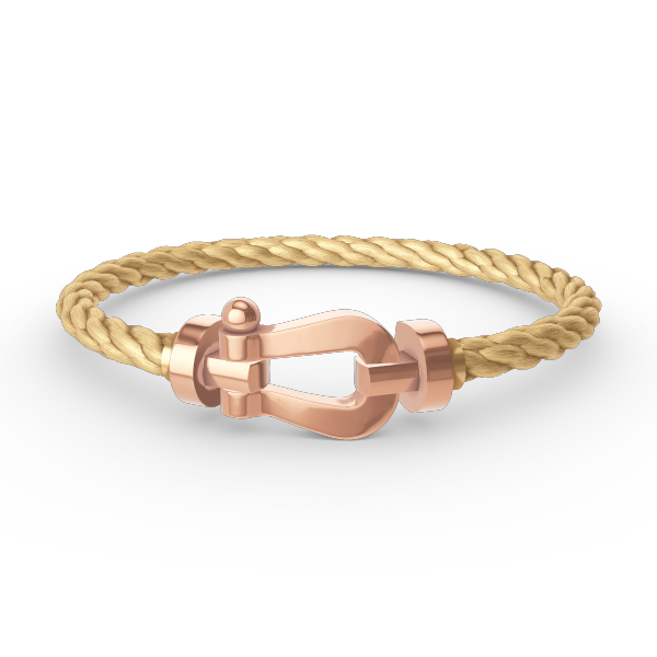 ¡®Star¡¯FORCE LARGE HORSESHOE NO DIAMOND BRACELET ROSE GOLD