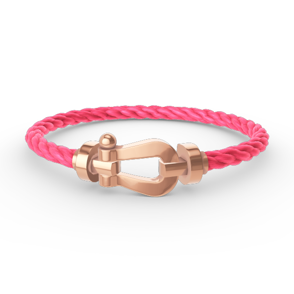 ¡®Star¡¯FORCE LARGE HORSESHOE NO DIAMOND BRACELET ROSE GOLD