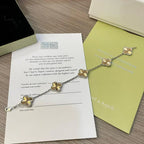 [Star]New  CLOVER 5 MOTIF LASER BRACELET COLLECTION
