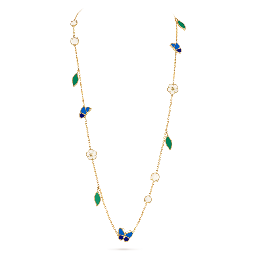 [Star] 26 NEW CLOVER 15 MOTIFS LUCKY NECKLACE