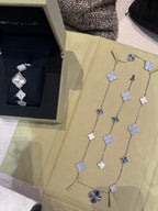 [¡®Star¡¯] 25 NEW CLOVER 15 MOTIFS PURPLE CHALCEDONY